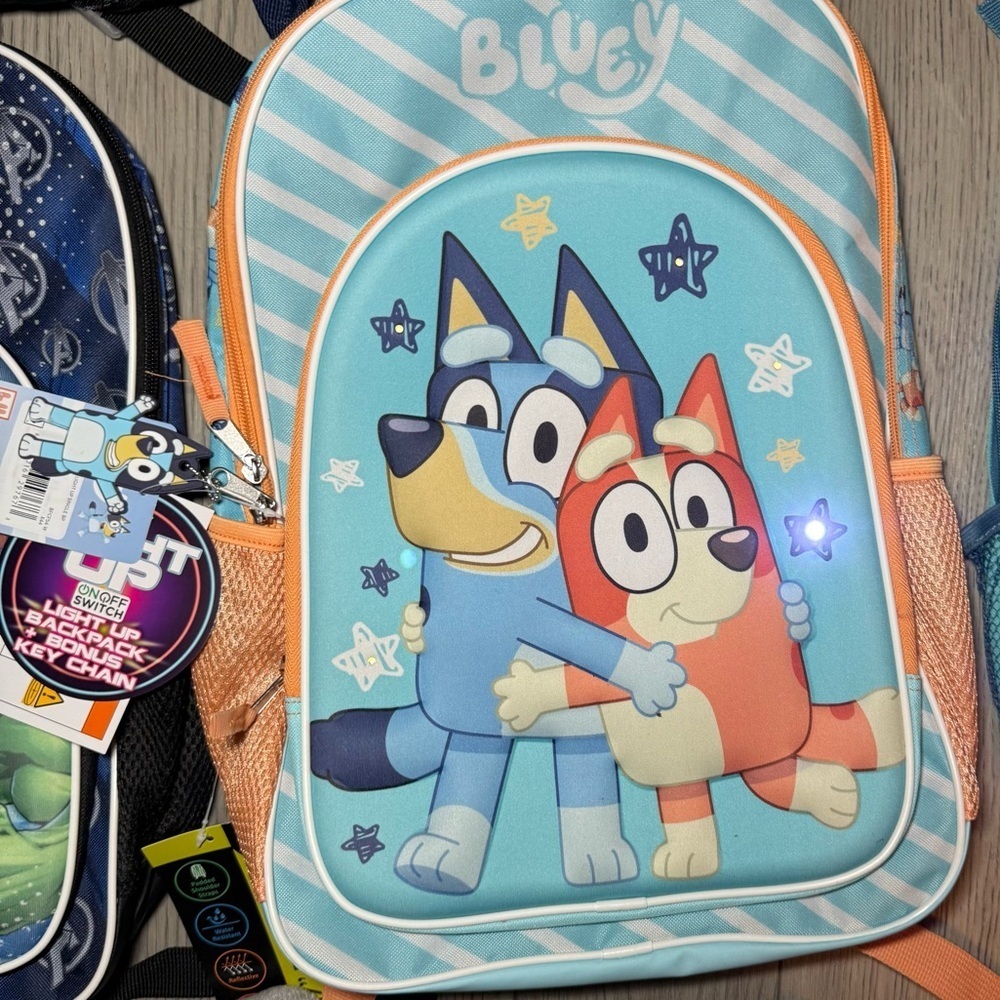 NEW! Kids Cartoon Character Backpack Boy Girl Backpacks - Picture 3 of 8